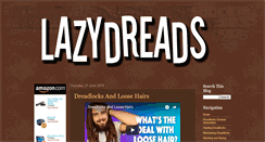 Desktop Screenshot of lazydreads.com